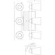 Fontaine 3 Light 23 inch Satin Nickel Vanity Light Wall Light, Essentials