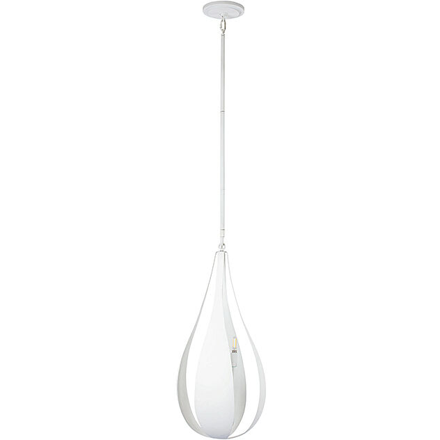 Bali 5 Light 12 inch White Cashmere Pendant Ceiling Light