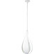 Bali 5 Light 12 inch White Cashmere Pendant Ceiling Light