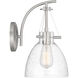 Foster 1 Light 8 inch Satin Nickel Wall Sconce Wall Light