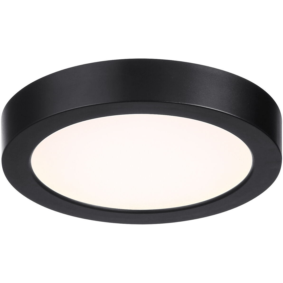 Stella LED 5.3 inch Black Flush Mount Ceiling Light, Essentials