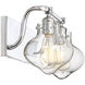 Allman 2 Light 17.75 inch Polished Chrome Bath Light Wall Light