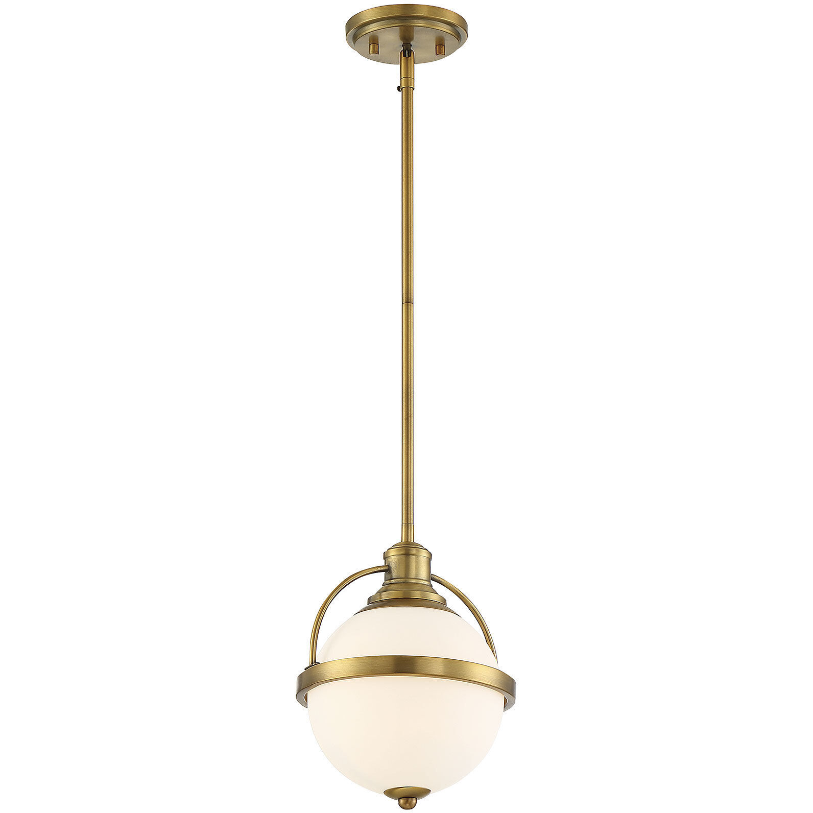 Westbourne 1 Light 8.75 inch Warm Brass Pendant Ceiling Light, Essentials