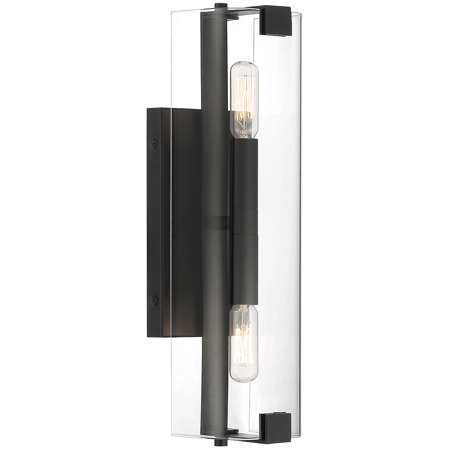 Winfield 2 Light 4.5 inch Matte Black Wall Sconce Wall Light, Essentials