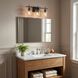 Octave 3 Light 21 inch Black Bathroom Vanity Light Wall Light, Essentials
