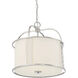 Rockford 3 Light 18 inch Polished Nickel Pendant Ceiling Light, Essentials