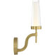 Butler LED 4.5 inch Warm Brass Wall Sconce Wall Light