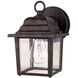 Exterior Collections Outdoor Wall Lantern in Rustic Bronze