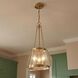 Crawford 3 Light 12 inch Warm Brass Pendant Ceiling Light