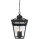 Ellijay 4 Light 12 inch English Bronze Outdoor Hanging Lantern