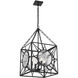 Balfour 4 Light 17 inch Matte Black Pendant Ceiling Light