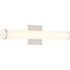Colt LED 24 inch Satin Nickel Vanity Light Wall Light