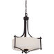 Colton 3 Light 18 inch English Bronze Pendant Ceiling Light