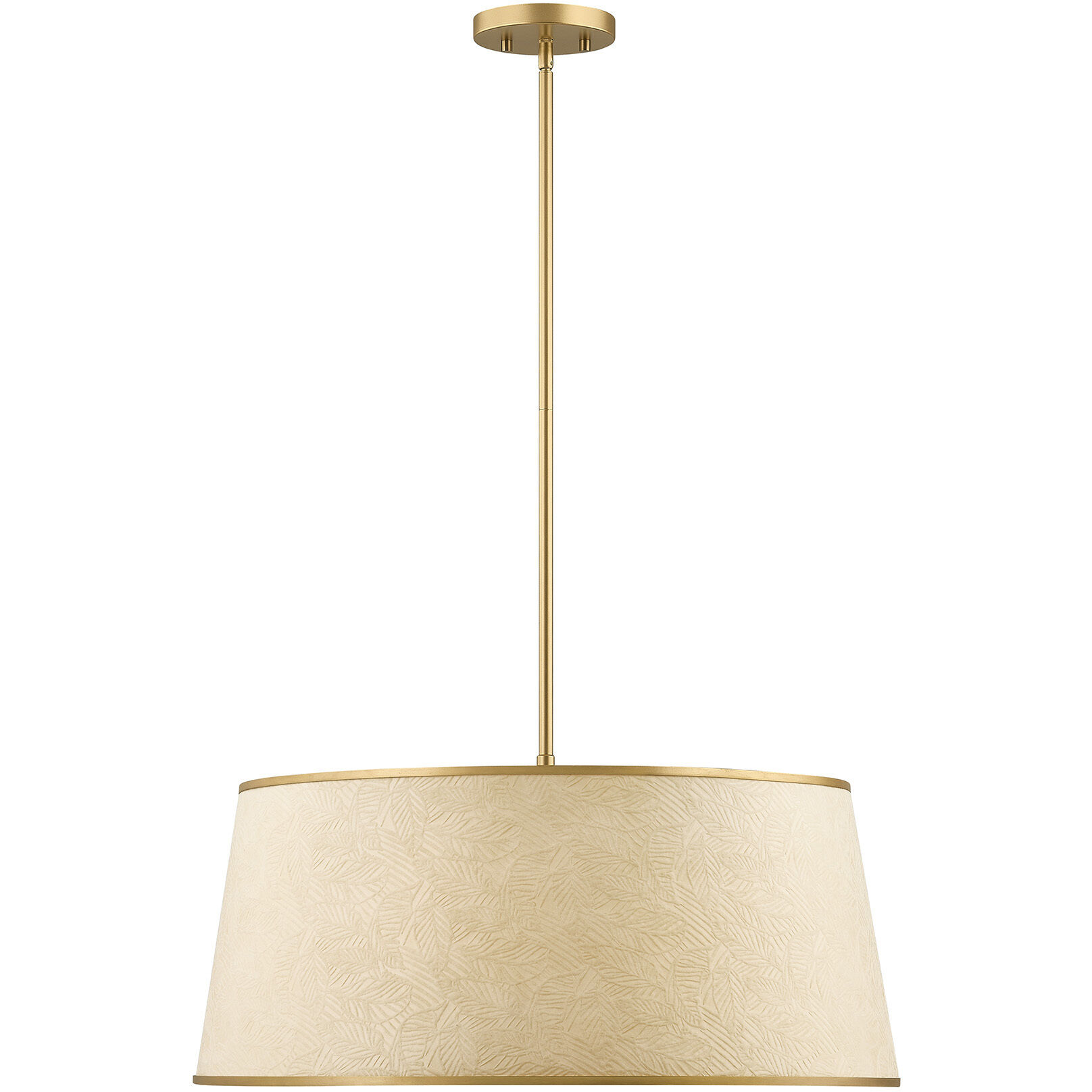 Sombra 6 Light 24 inch Spun Gold Pendant Ceiling Light