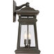 Taylor 2 Light 20 inch English Bronze with Gold Outdoor Wall Lantern