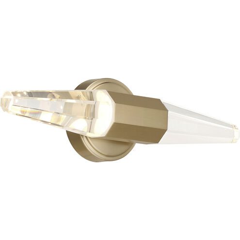 Beaumont LED 18 inch Noble Brass Bathroom Vanity Light Wall Light