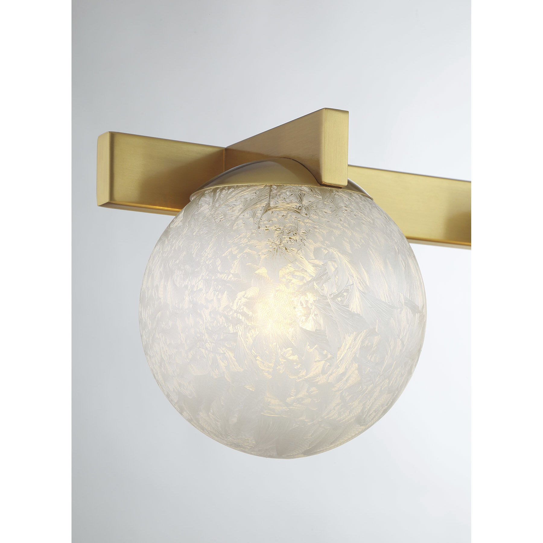 Darien 3 Light 25 inch Warm Brass Bathroom Vanity Light Wall Light