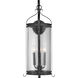 Preston 4 Light 30 inch Iron Oxide Outdoor Wall Lantern