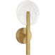 Ainslie LED 8 inch Warm Brass Sconce Wall Light