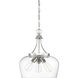 Octave 3 Light 15 inch Polished Chrome Pendant Ceiling Light, Essentials
