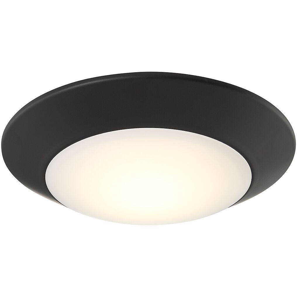 Stella 120V LED 5.98 inch Black Disc Light, Essentials