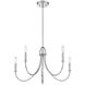 Cameron 5 Light 29 inch Polished Nickel Chandelier Ceiling Light, Essentials