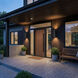 Kelley LED 11 inch Matte Black Outdoor Wall Lantern