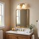 Blair 2 Light 15.5 inch Warm Brass Bath Wall Light