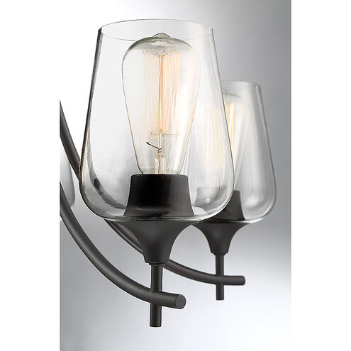 Octave 5 Light 23 inch English Bronze Chandelier Ceiling Light, Essentials