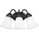 Brighton 3 Light 11 inch English Bronze Bath Light Wall Light