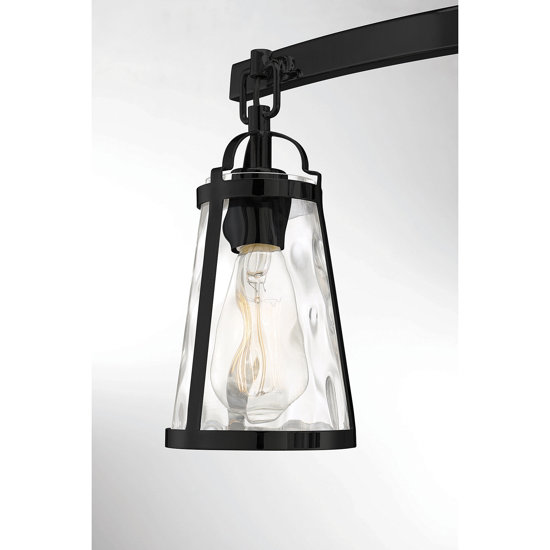 Albany 3 Light 24 inch Black Bathroom Vanity Light Wall Light