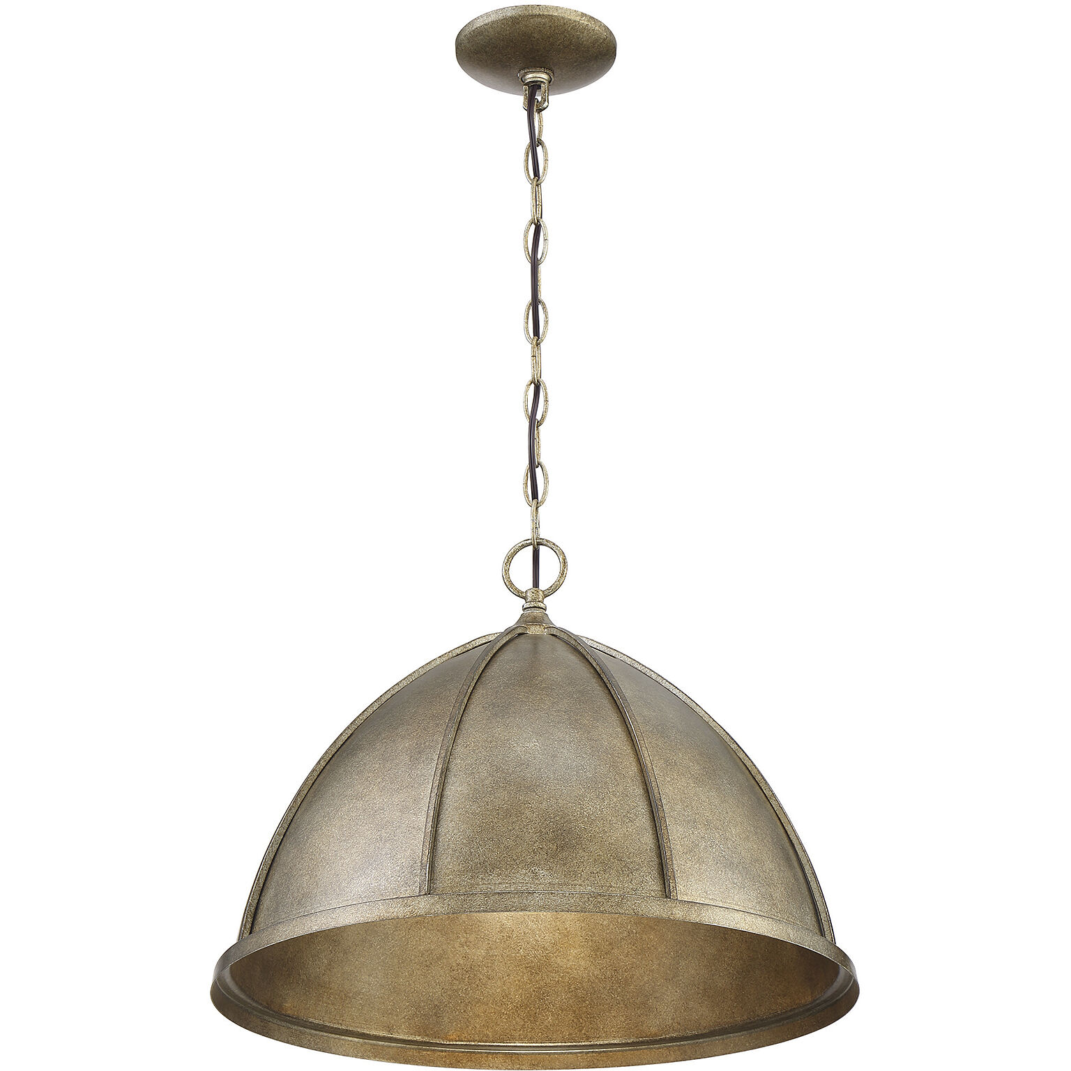 Laramie 1 Light 18 inch Chelsea Gold Pendant Ceiling Light