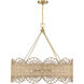 Shawnee 8 Light 30 inch Warm Brass Chandelier Ceiling Light