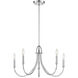 Cameron 5 Light 29 inch Polished Nickel Chandelier Ceiling Light, Essentials