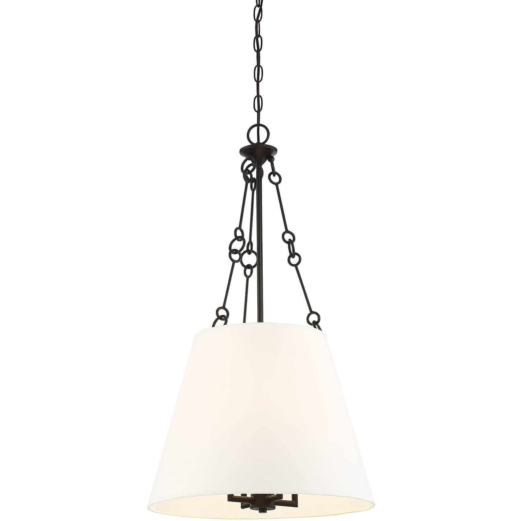 Austin 4 Light 18 inch English Bronze Pendant Ceiling Light, Essentials