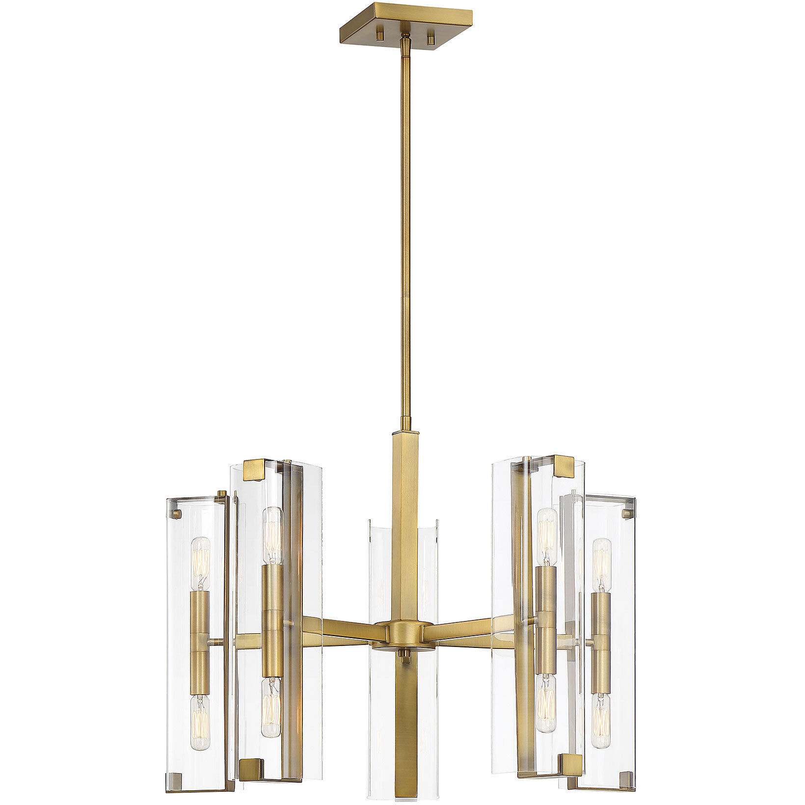 Novelbright『Chandelier』 ZXFDWB 6-Light Chandeliers Light Fixture Vintage Crystal