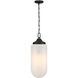 Bryant 3 Light 9 inch Matte Black Pendant Ceiling Light, Essentials