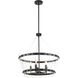 Ventari 5 Light 24 inch Matte Black Pendant Ceiling Light