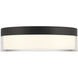 Clarion LED 7 inch Black Flush Mount Ceiling Light