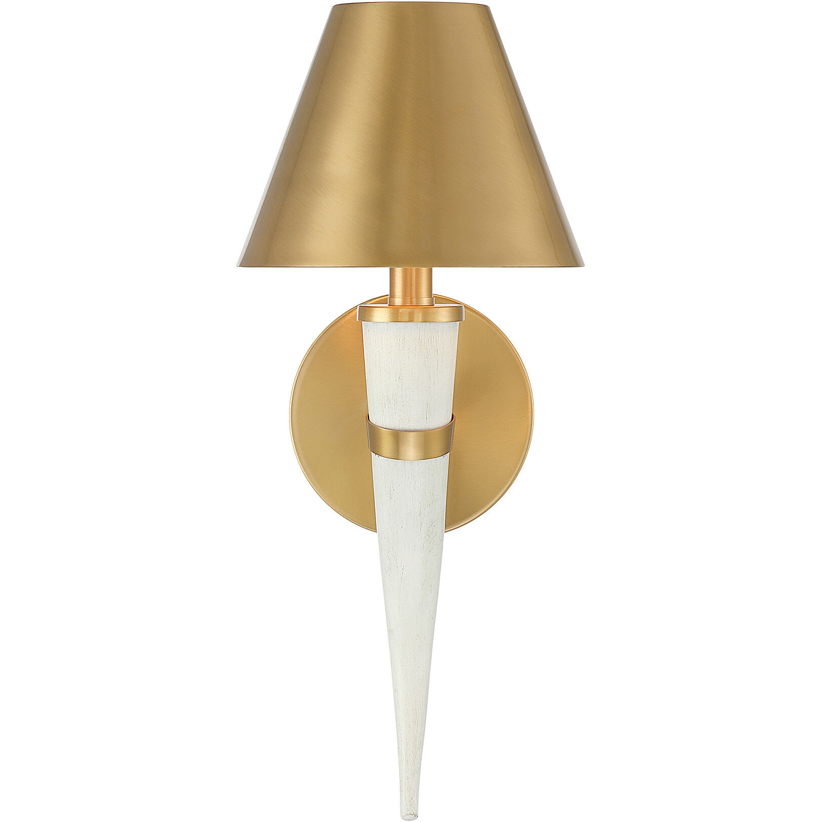 Hearne 1 Light 7 inch Warm Brass Wall Sconce Wall Light