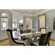 Noah 8 Light 40 inch Gold Armory Chandelier Ceiling Light