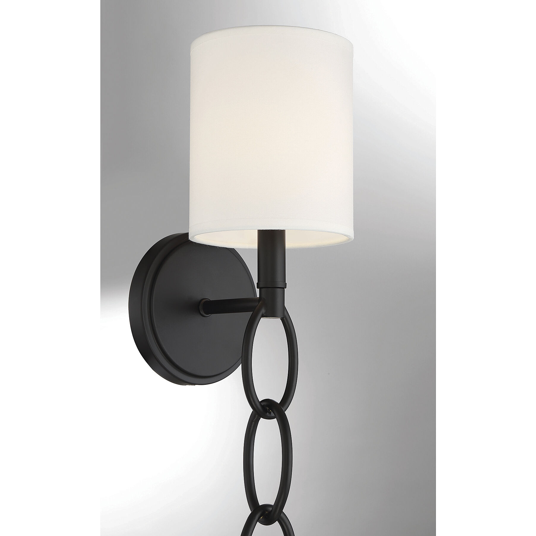 Joffree 1 Light 5 inch Matte Black Wall Sconce Wall Light, Essentials