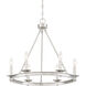 Middleton 6 Light 25 inch Satin Nickel Chandelier Ceiling Light, Essentials