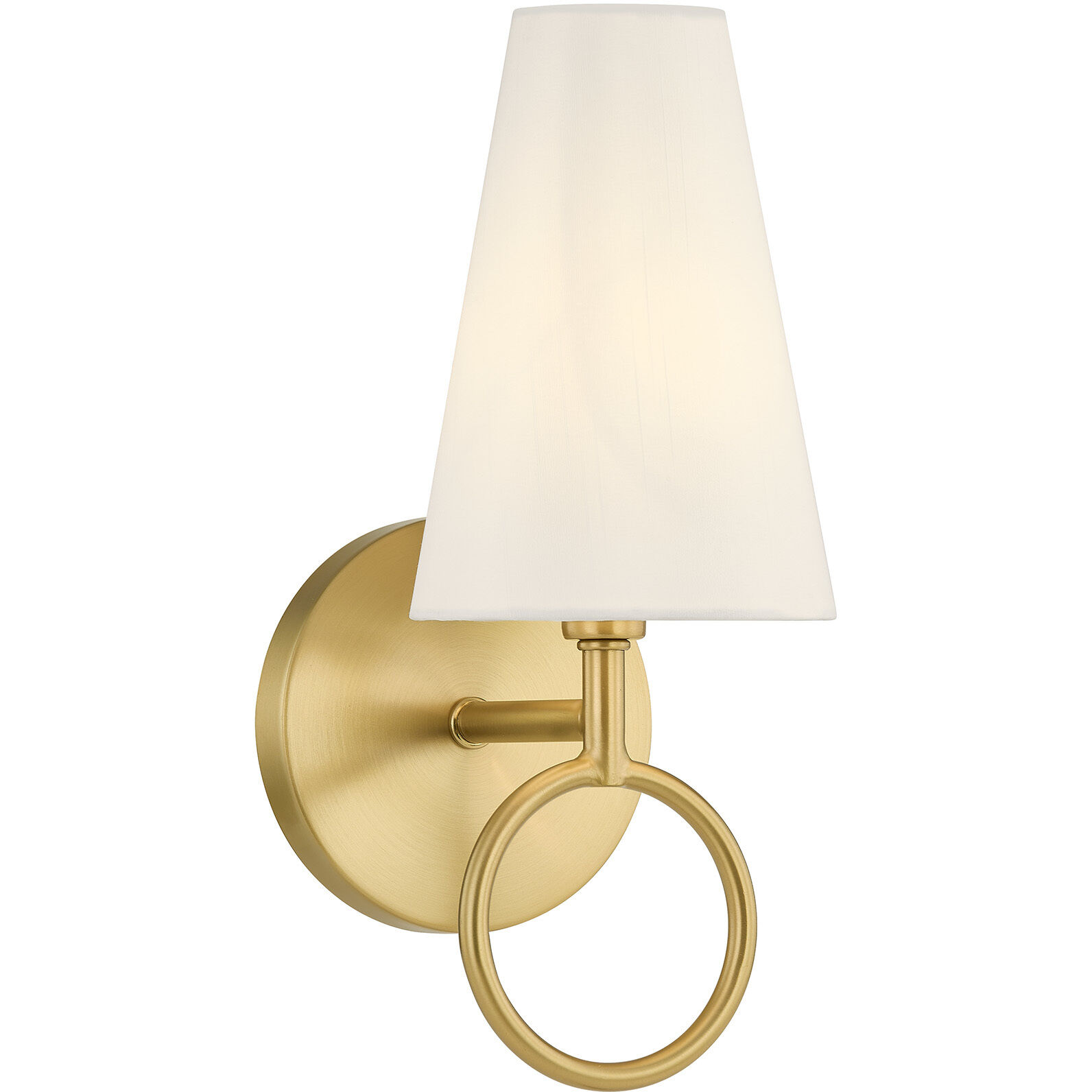 Wilkes 1 Light 5 inch Warm Brass Wall Sconce Wall Light