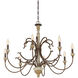Sabine 8 Light 34 inch Avignon Chandelier Ceiling Light