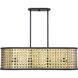 Pelham 8 Light 40 inch Castillo Linear Chandelier Ceiling Light