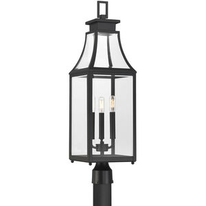 Emery 3 Light 29.25 inch Matte Black Outdoor Post Lantern