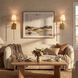 Monroe 1 Light 6.75 inch Warm Brass Wall Sconce Wall Light, Essentials