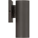 Kelley LED 8 inch Bronze Outdoor Wall Lantern