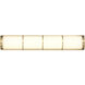 Harper LED 26 inch Warm Brass Bathroom Vanity Light Wall Light